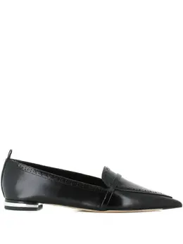 Malone Souliers: Чёрные лоферы 