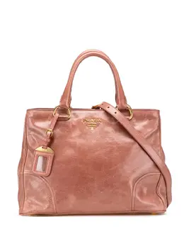 Prada Pre-Owned: Розовая сумка 