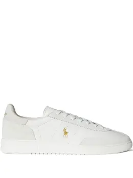 Polo Ralph Lauren: Белые кроссовки 
