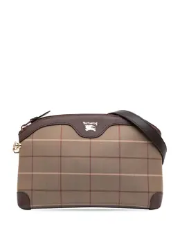 Burberry Pre-Owned: Коричневая сумка 