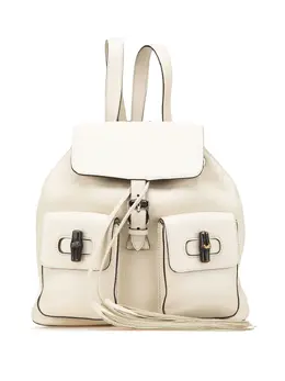 Gucci Pre-Owned: Белый рюкзак 