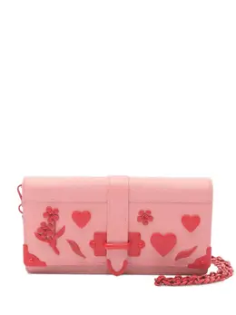 Prada Pre-Owned: Розовый клатч 