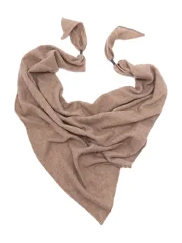 Brunello Cucinelli: Коричневый шарф 