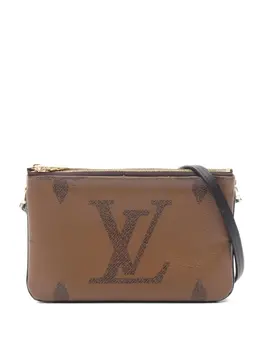 Louis Vuitton Pre-Owned: Коричневый клатч 