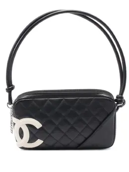 CHANEL Pre-Owned: Чёрная сумка 
