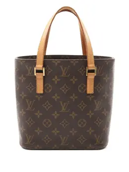 Louis Vuitton Pre-Owned: Коричневая сумка-шоппер 
