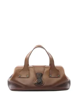 Gucci Pre-Owned: Коричневая сумка-шоппер 