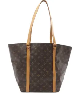 Louis Vuitton Pre-Owned: Коричневая сумка-шоппер 