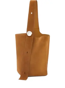 LOEWE: Коричневая сумка  Bucket