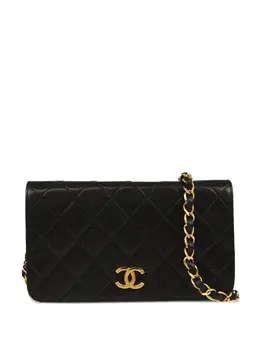CHANEL Pre-Owned: Чёрная сумка 