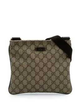 Gucci Pre-Owned: Коричневая сумка через плечо 