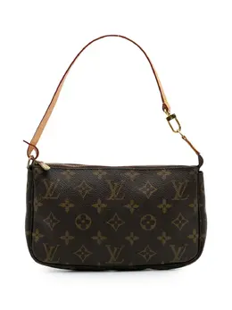 Louis Vuitton Pre-Owned: Коричневая сумка 