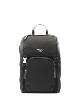 Prada Pre-Owned: Чёрный рюкзак 