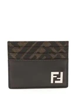 Fendi Pre-Owned: Коричневый картхолдер 
