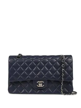 CHANEL Pre-Owned: Синяя сумка 