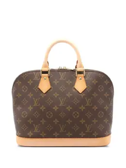 Louis Vuitton Pre-Owned: Коричневая сумка-шоппер 