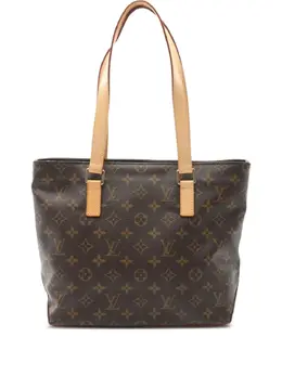 Louis Vuitton Pre-Owned: Коричневая сумка-шоппер 