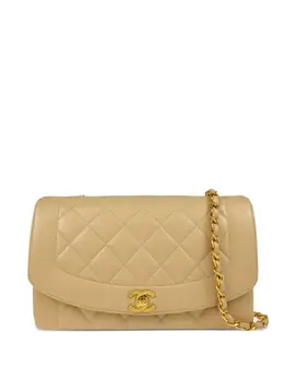 CHANEL Pre-Owned: Бежевая сумка 