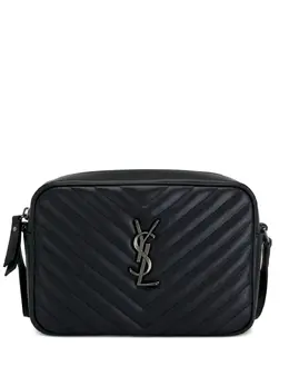Saint Laurent: Чёрная сумка  Lou