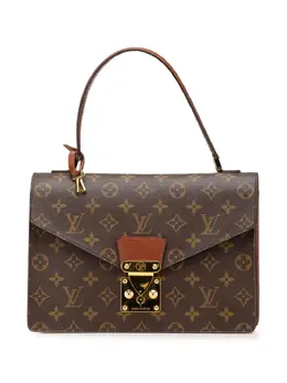 Louis Vuitton Pre-Owned: Коричневая сумка 
