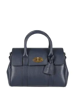 Mulberry: Синяя сумка  Bayswater