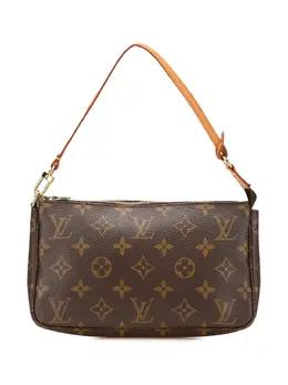 Louis Vuitton Pre-Owned: Коричневая сумка 