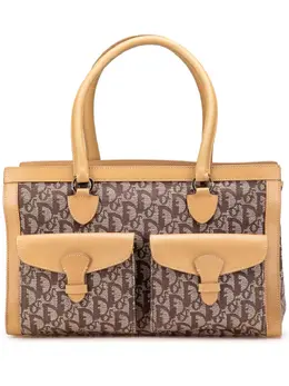 Christian Dior Pre-Owned: Коричневая сумка-шоппер 