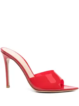 Gianvito Rossi: Красные сабо 