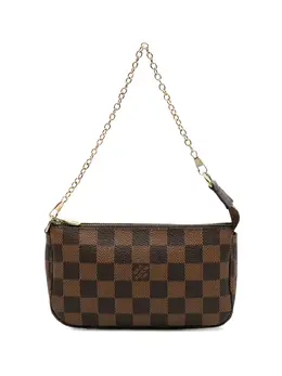 Louis Vuitton Pre-Owned: Коричневая сумка 