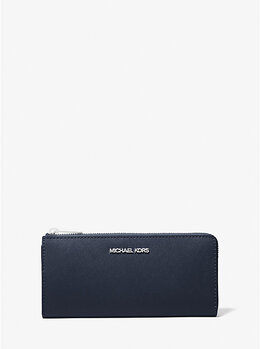 Michael Kors: Синий кошелёк  Jet Set