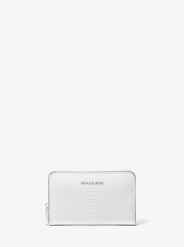 Michael Kors: Белый кошелёк  Jet Set