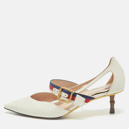 Gucci: Белые туфли  Sylvie