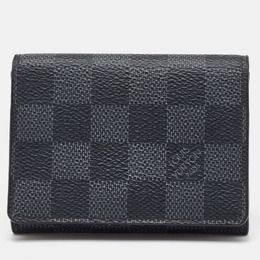 Louis Vuitton: Чёрный картхолдер 