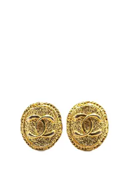 CHANEL Pre-Owned: Серьги 