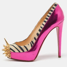 Christian Louboutin: Многоцветные туфли 