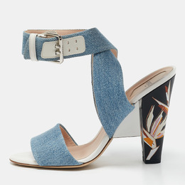 Fendi: Голубые сандалии  Blue