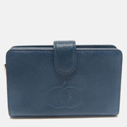 Chanel: Голубой кошелёк 