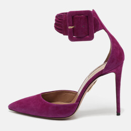 Aquazzura: Фиолетовые туфли 