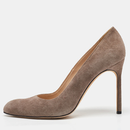 Manolo Blahnik: Светлые туфли 