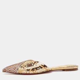 Christian Louboutin: Многоцветные сабо 