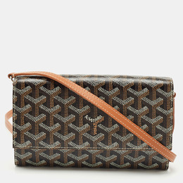 Goyard: Коричневый кошелёк 