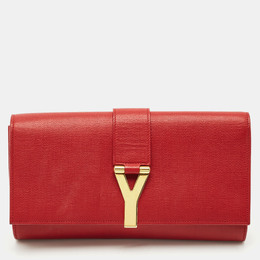Yves Saint Laurent: Красный клатч  Y