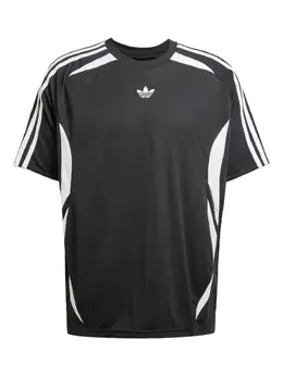 adidas: Чёрная футболка 