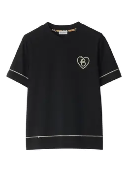 Burberry: Хлопковая футболка 