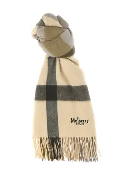 Mulberry: Бежевый шарф 