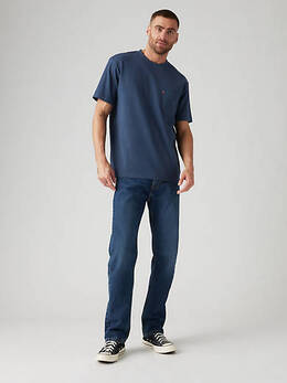 Levi's: Тёмные джинсы 