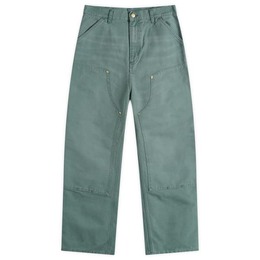 Carhartt WIP: Серебристые брюки 