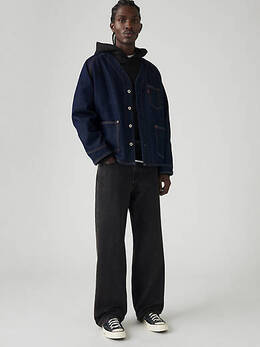 Levi's: Чёрные джинсы 