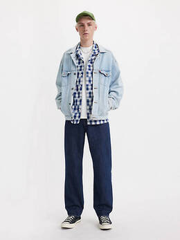 Levi's: Тёмные джинсы 