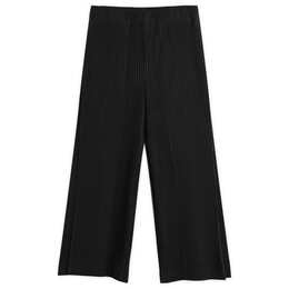 Homme Plissé Issey Miyake: Чёрные брюки 